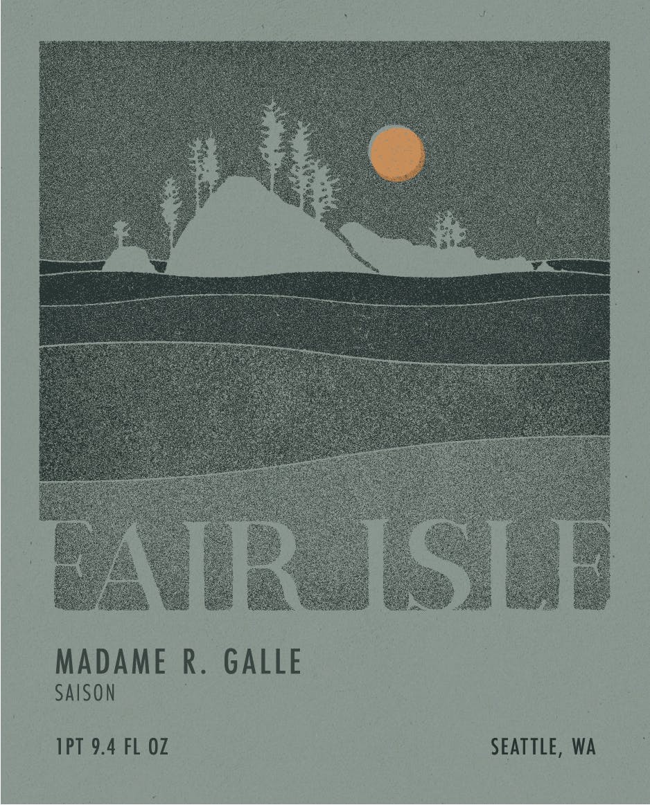 Fair Isle 'Madame. R. Galle Saison' 375ml