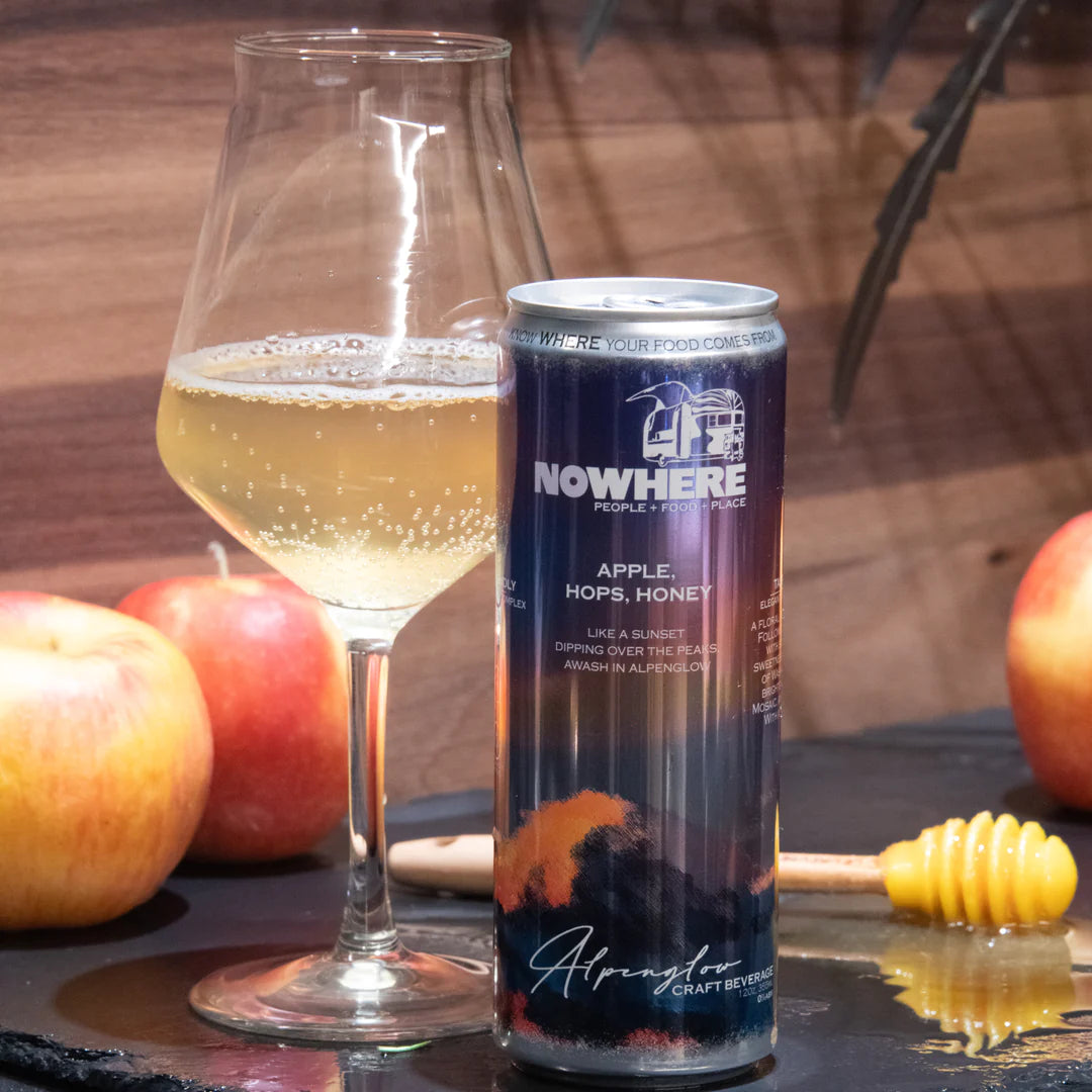 NoWhere 'Alpenglow' N/A Dry Hopped Cider 12oz